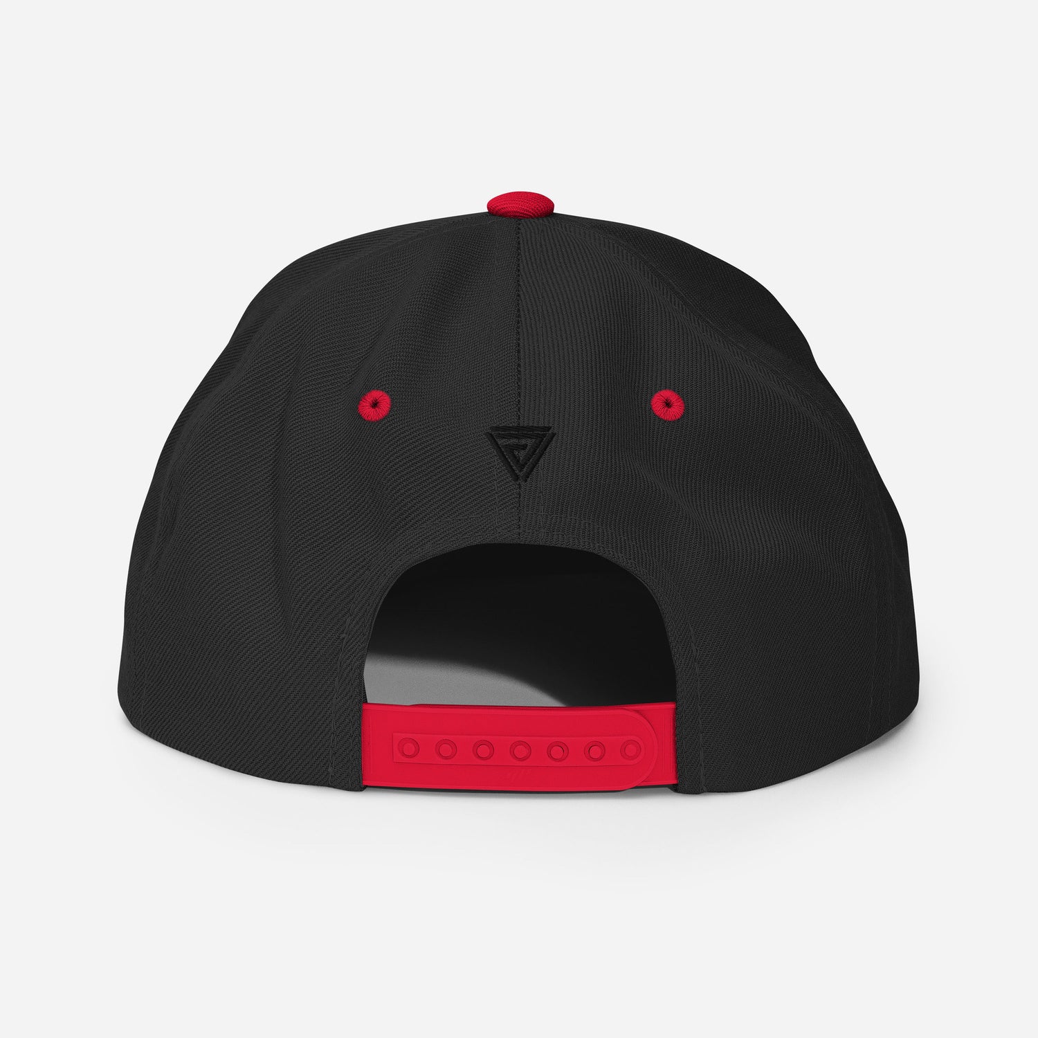 Snapback Black & Red Cap Hat with Dynem® Logo