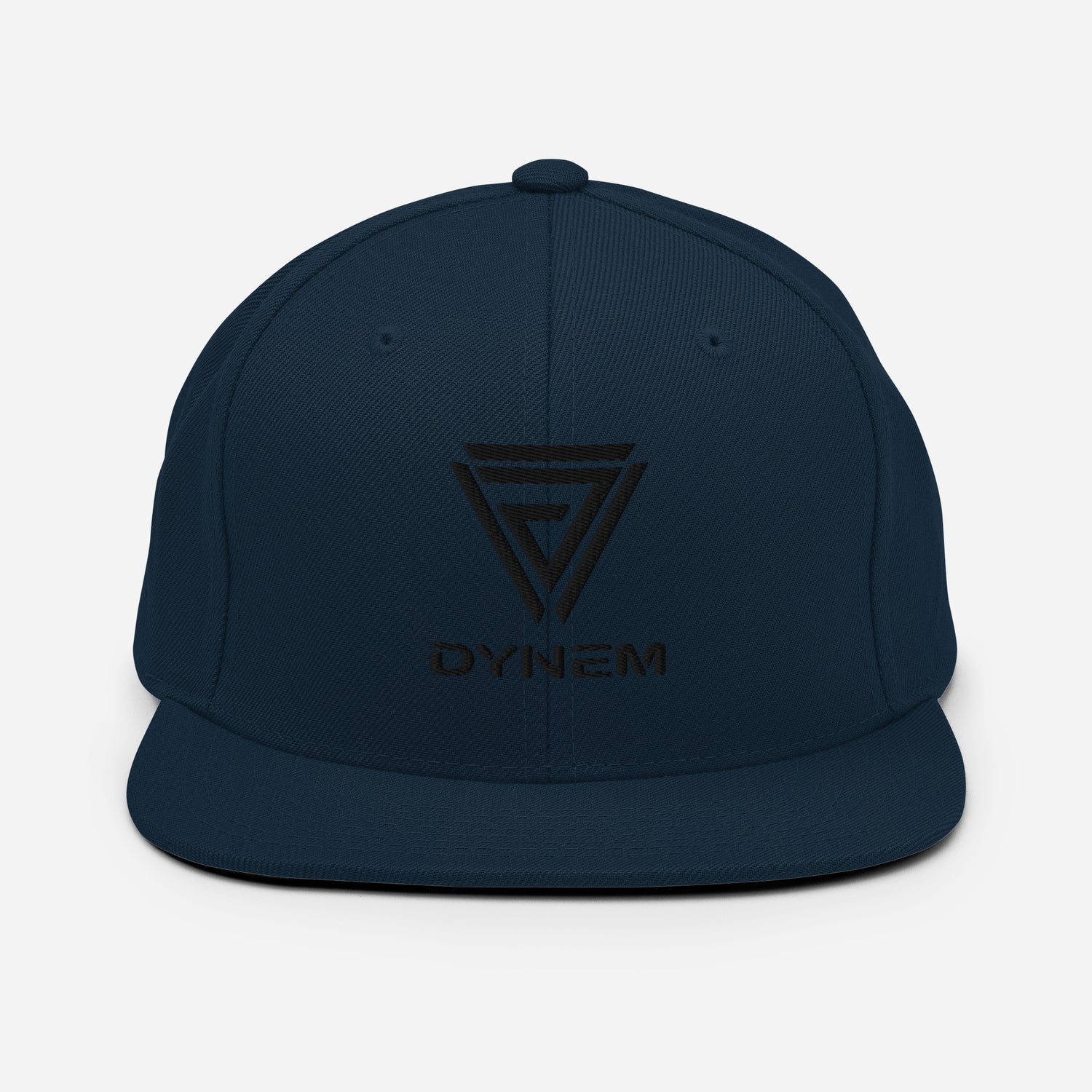 Snapback Navy Blue Cap Hat with Dynem® Logo