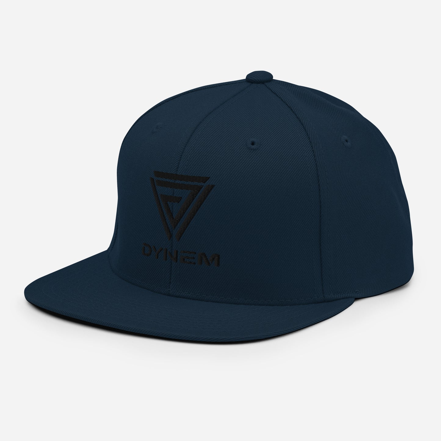 Snapback Navy Blue Cap Hat with Dynem® Logo