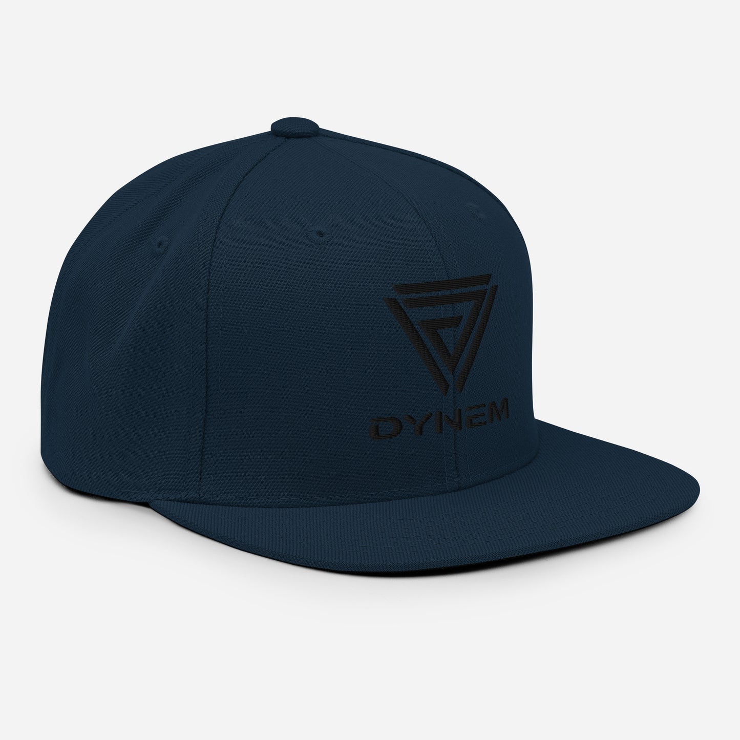 Snapback Navy Blue Cap Hat with Dynem® Logo