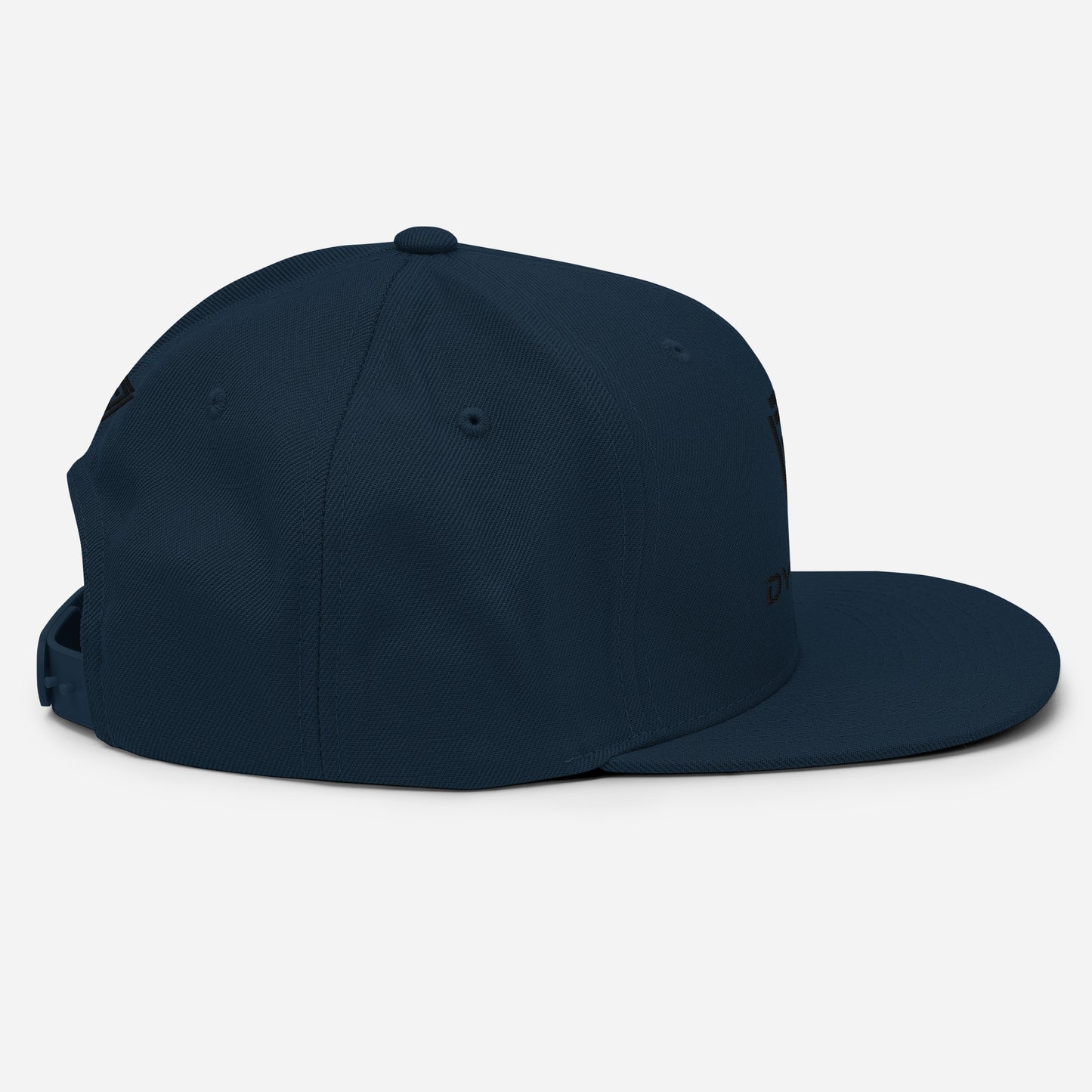 Snapback Navy Blue Cap Hat with Dynem® Logo