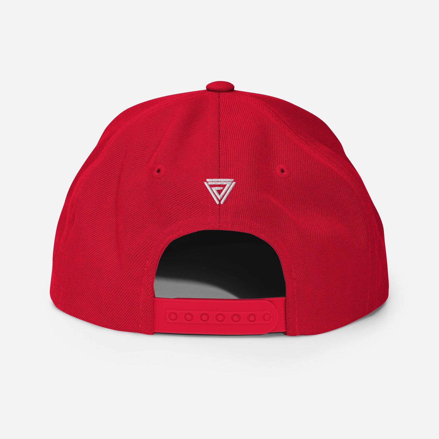 Snapback Hat with Dynem® Logo in Red